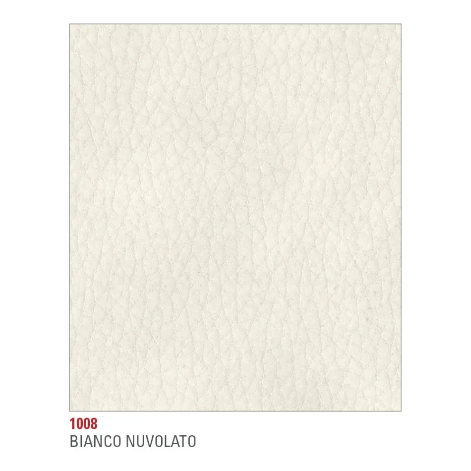 Chaise de salle à manger en simili cuir fabriquée en Italie, 2 pièces - Mawi Viadurini