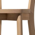 Chaise de salle à manger en frêne et bois massif Made in Italy - Alima Viadurini