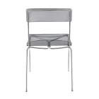 Chaise de salle à manger en plexiglas Made in Italy 2 pièces - Charlotte Viadurini