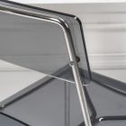 Chaise de salle à manger en plexiglas Made in Italy 2 pièces - Charlotte Viadurini