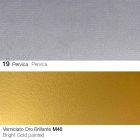 Chaise de salle à manger en tissu avec pieds dorés Made in Italy - Marchesi Viadurini