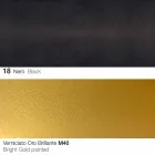 Chaise de salle à manger en tissu avec pieds dorés Made in Italy - Marchesi Viadurini