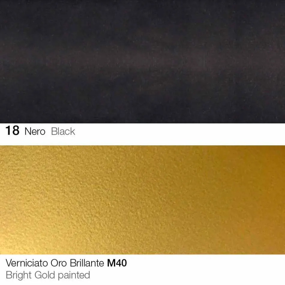 Chaise de salle à manger en tissu avec pieds dorés Made in Italy - Marchesi Viadurini