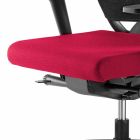 Chaise de Bureau Design Ergonomique Pivotante avec Accoudoirs et Roulettes - Meliva Viadurini