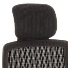 Chaise de bureau en plastique et tissu avec accoudoirs et appui-tête - Sainta Viadurini