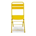 Chaise de jardin pliante entièrement en métal - Ruban Viadurini