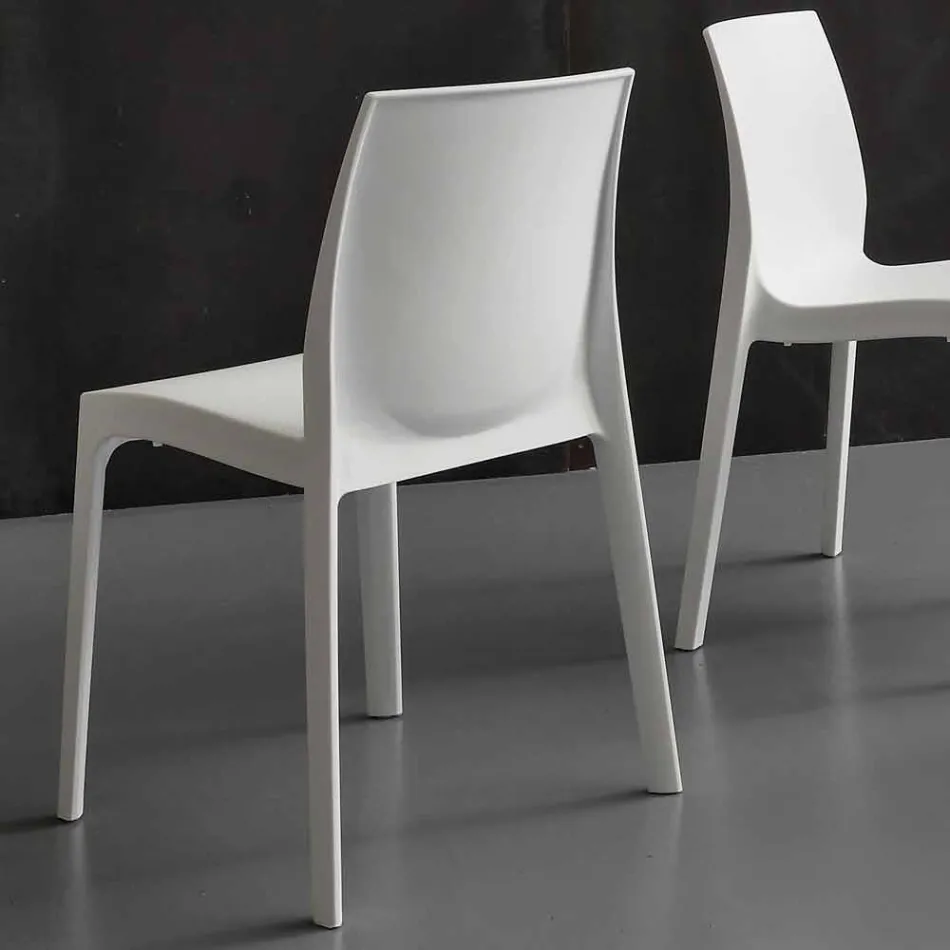 Chaise en polypropylène de design moderne produite en Italie Imperia Viadurini