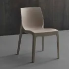 Chaise en polypropylène de design moderne produite en Italie Imperia Viadurini