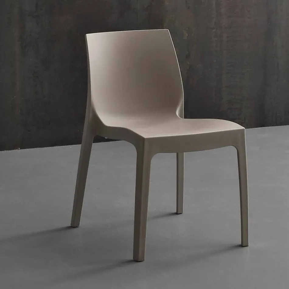 Chaise en polypropylène de design moderne produite en Italie Imperia Viadurini