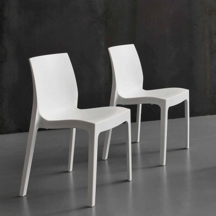 Chaise en polypropylène de design moderne produite en Italie Imperia Viadurini