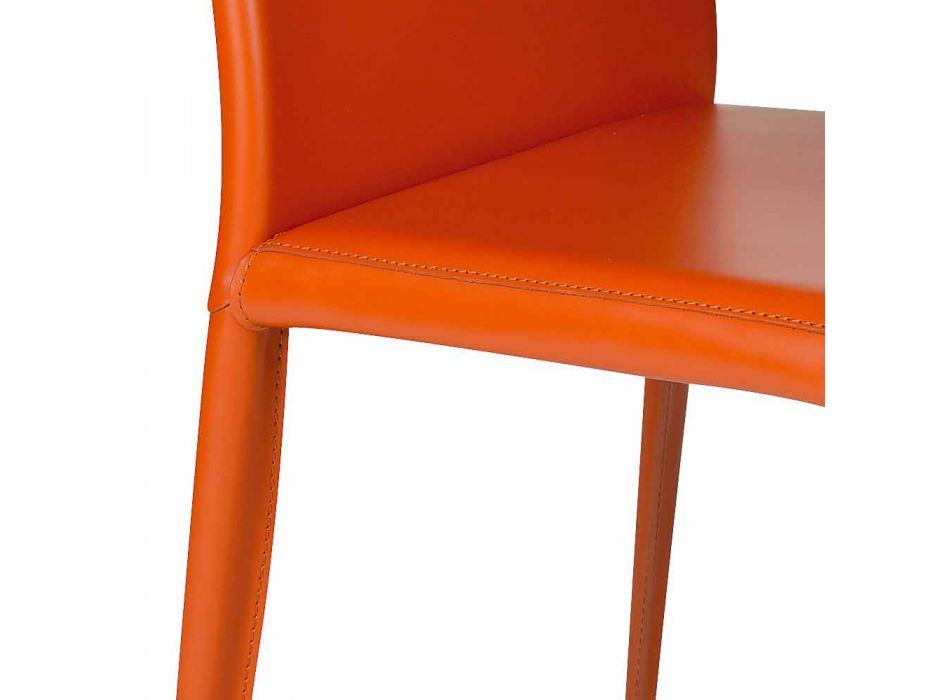 Chaise de salle à manger design moderne, H88,5cm, Afrique, fabriqué en Italie Viadurini