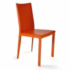 Chaise de salle à manger design moderne, H88,5cm, Afrique, fabriqué en Italie Viadurini