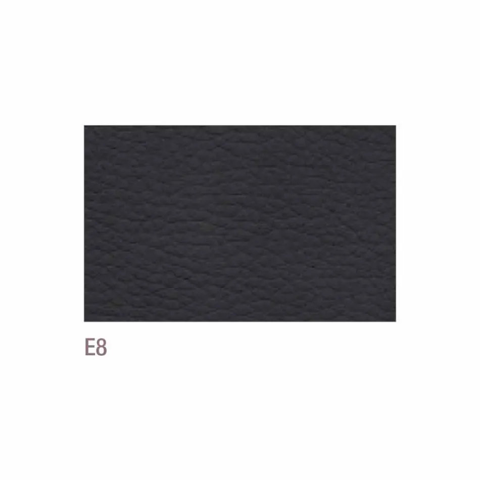 Chaise de salle à manger design en cuir écologique Bessie XL, fabriquée en Italie Viadurini