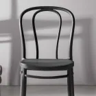 Chaise de salle à manger en polypropylène empilable jusqu'à 10 unités, 4 pièces - Gaya Viadurini