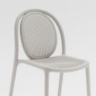 Chaise de salle à manger en polypropylène Made in Italy, 4 pièces - Sandrina Viadurini
