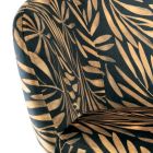 Chaise de salle à manger en tissu et acier Made in Italy 4 pièces - Bardella Viadurini