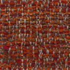 Chaise de salle à manger en tissu fabriquée en Italie 4 pièces - Lorenza Viadurini