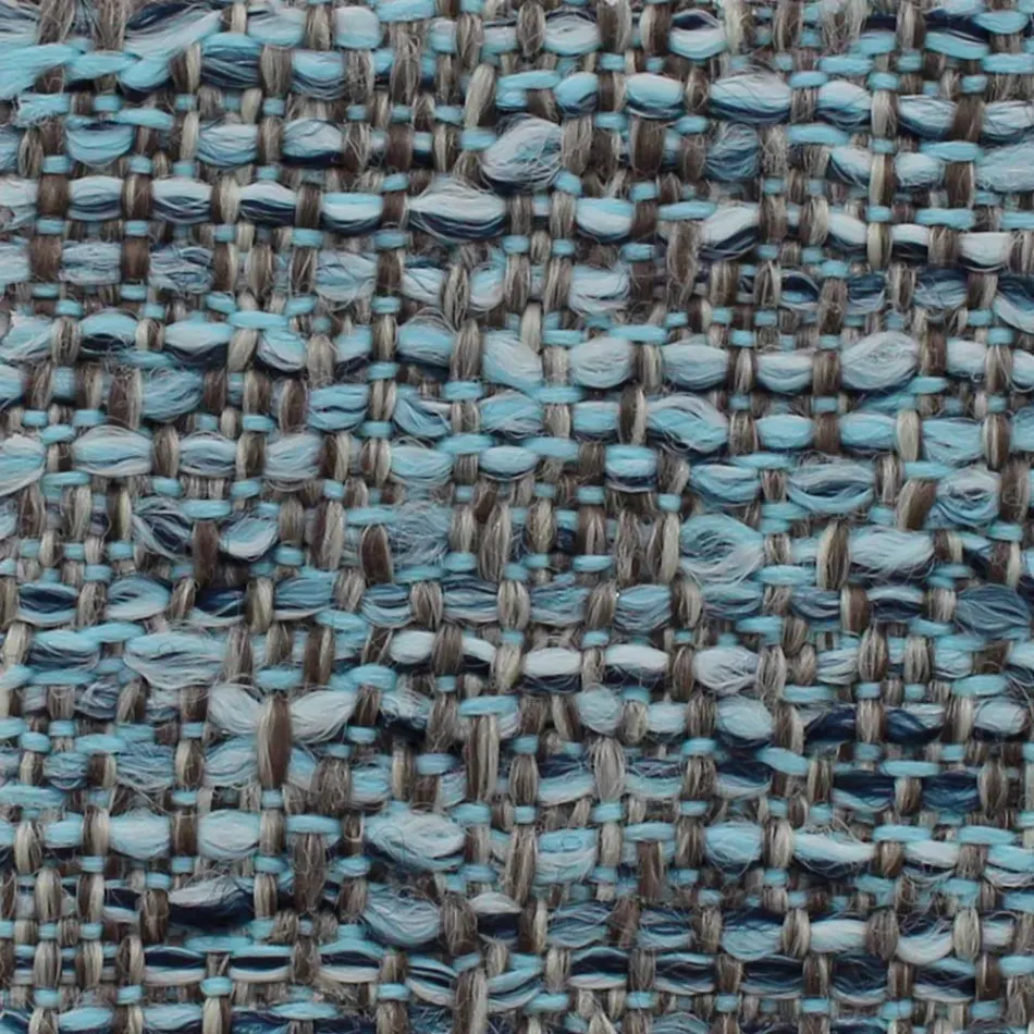 Chaise de salle à manger en tissu fabriquée en Italie 4 pièces - Lorenza Viadurini