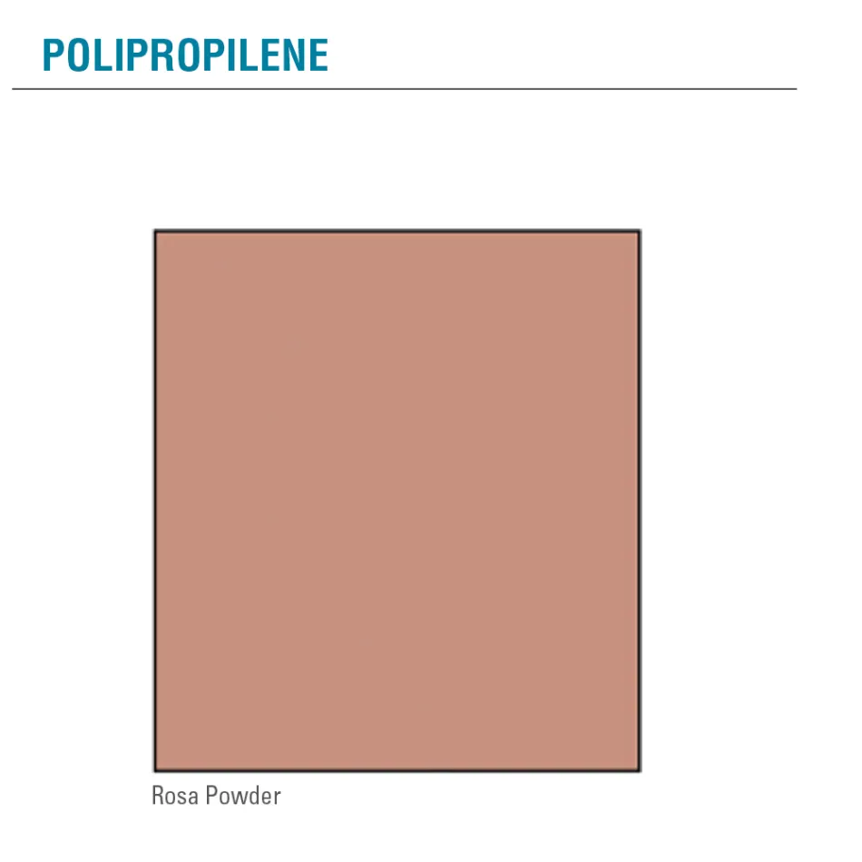 Chaise de salon en bois et polypropylène Made in Italy, 4 pièces - Marbella Viadurini