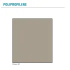 Chaise de salon en bois et polypropylène Made in Italy, 4 pièces - Marbella Viadurini