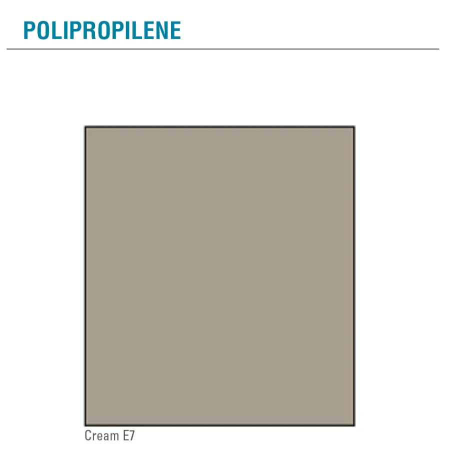 Chaise de salon en bois et polypropylène Made in Italy, 4 pièces - Marbella Viadurini