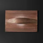 Selene Art &amp; lumière avec des panneaux appliques texture faits à la main Viadurini