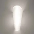 Selene Bloom fait à la main en verre appliqué en Italie 12x11 H 28 cm Viadurini