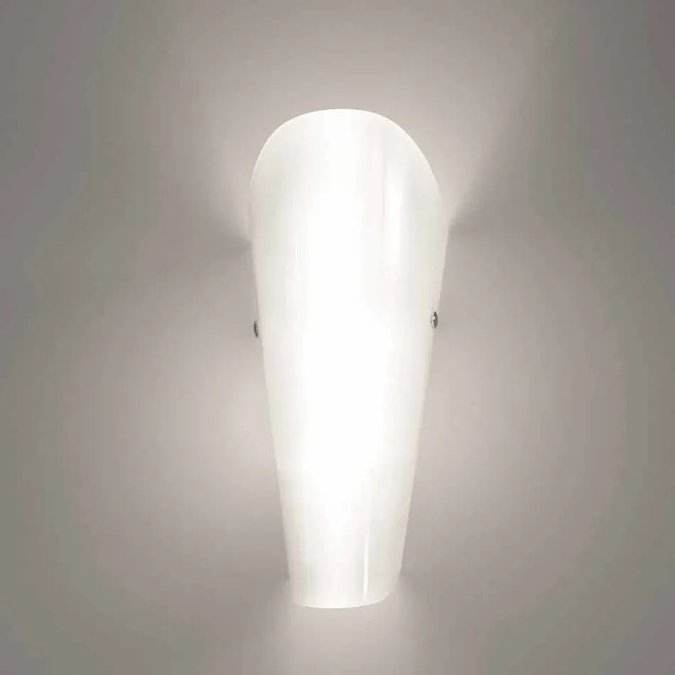 Selene Bloom fait à la main en verre appliqué en Italie 12x11 H 28 cm Viadurini