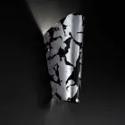 Selene Bloom fait à la main en verre Appliqué en Italie 12x11 H28cm Viadurini