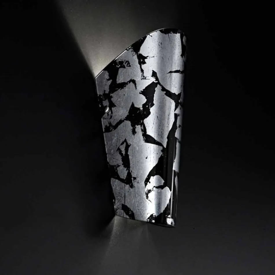 Selene Bloom fait à la main en verre Appliqué en Italie 12x11 H28cm Viadurini