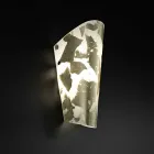 Selene Bloom fait à la main en verre Appliqué en Italie 12x11 H28cm Viadurini