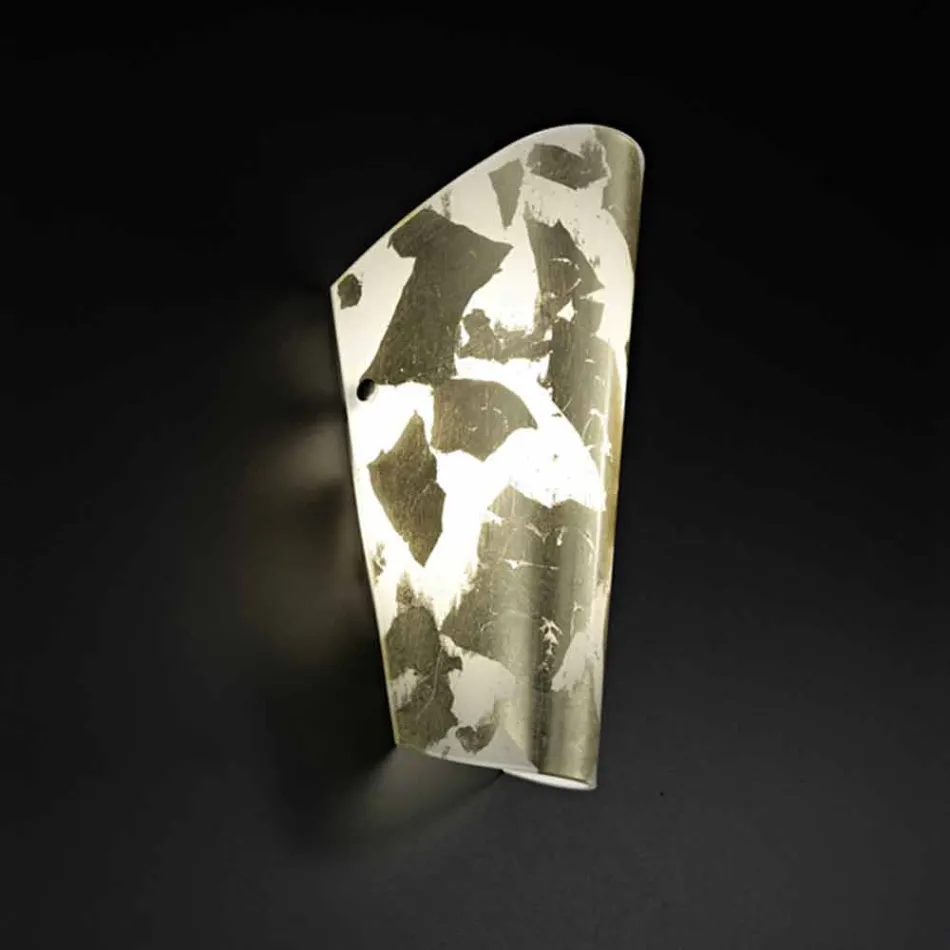 Selene Bloom fait à la main en verre Appliqué en Italie 12x11 H28cm Viadurini