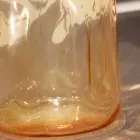 Selene Bossa Nova lampe de table Ø10 H 26cm à l&#39;ambre verre soufflé Viadurini