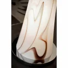 Selene Hourglass lampadaire en verre soufflé H175cm Ø36 Viadurini