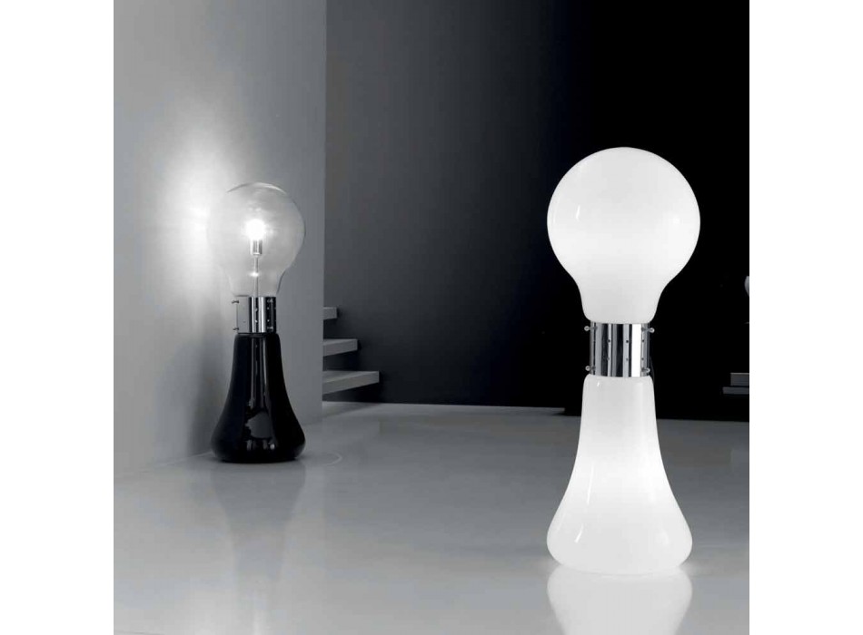 Selene lampe de table avec Dina verre soufflé de Murano Viadurini