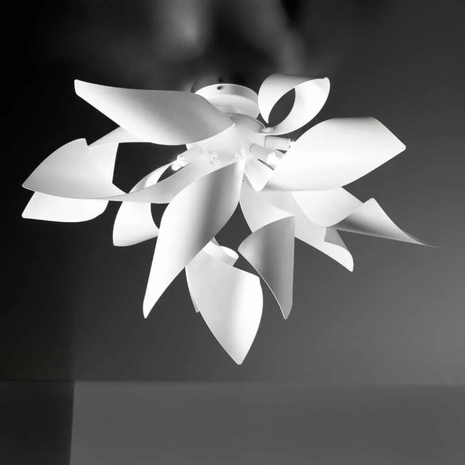 Selene plafond métallique Ginger produit en Italie Ø50 H35cm Viadurini