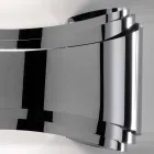 Selene lampe murale Ionica fabriqué en Italie, 30x10 H16cm, le verre et l&#39;acier Viadurini