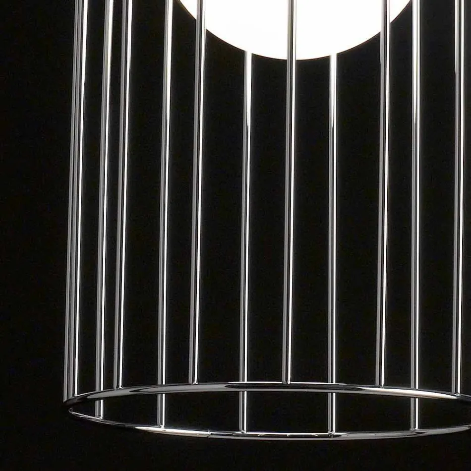 Selene Kluvì lampe suspension verre soufflé Ø19 H 27 / 150cm Viadurini