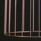 Selene Kluvì lampe suspension verre soufflé Ø54 H 70 / 200cm Viadurini