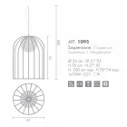 Selene Kluvì lampe suspension verre soufflé Ø54 H 70 / 200cm Viadurini