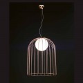 Sele Kluvi lampe suspendue en verre soufflé Ø54 H 70/200 cm