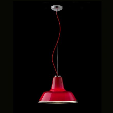 Lampe à suspension Selene Lampara soufflé Ø37 H 24/140 cm verre Viadurini