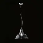 Lampe à suspension Selene Lampara soufflé Ø37 H 24/140 cm verre Viadurini