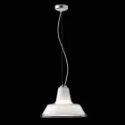 Lampe à suspension Selene Lampara soufflé Ø37 H 24/140 cm verre Viadurini