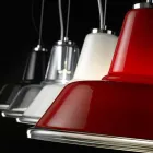 Lampe à suspension Selene Lampara soufflé Ø37 H 24/140 cm verre Viadurini