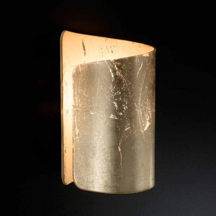 Selene Papiro design moderne de cristal fabriqué en Italie Appliqué Viadurini