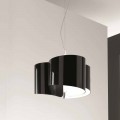 Selene Papiro lampe  de design  suspendue made in Italy Ø46x H 140 cm