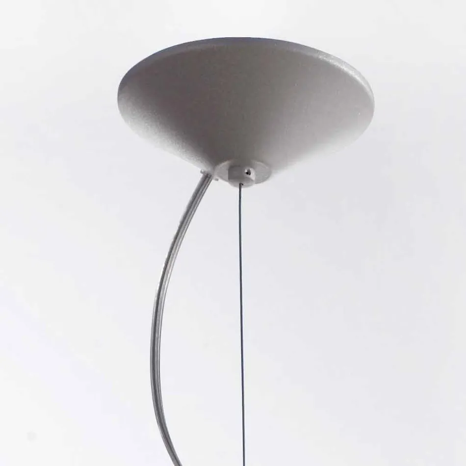 Selene Papyrus lampe moderne pendentif en cristal Ø15 H 125cm Viadurini