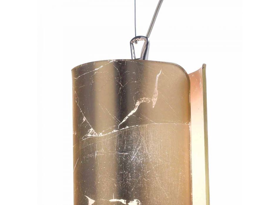 Selene Papyrus lampe moderne pendentif en cristal Ø15 H 125cm Viadurini