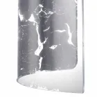 Selene Papyrus lampe moderne pendentif en cristal Ø15 H 125cm Viadurini